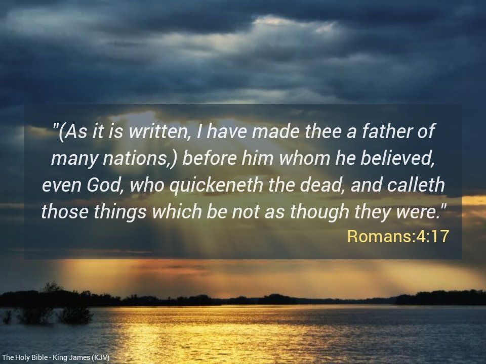 JccKenya's tweet photo. God called Abraham a father even before he bore a son.. he was already a father before Isaac showed up.
#AnointedForExploits https://t.co/1dZH9IZPpz