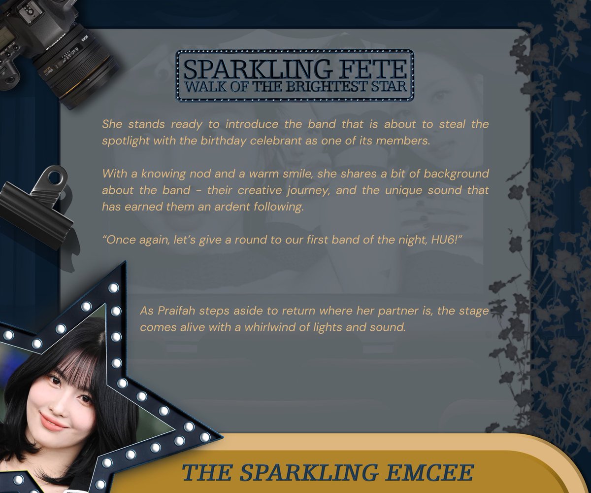 @Happy0922Day ⠀

             🎬 PRAI.⠀
             THE EMCEE *ೃ༄

⠀⠀