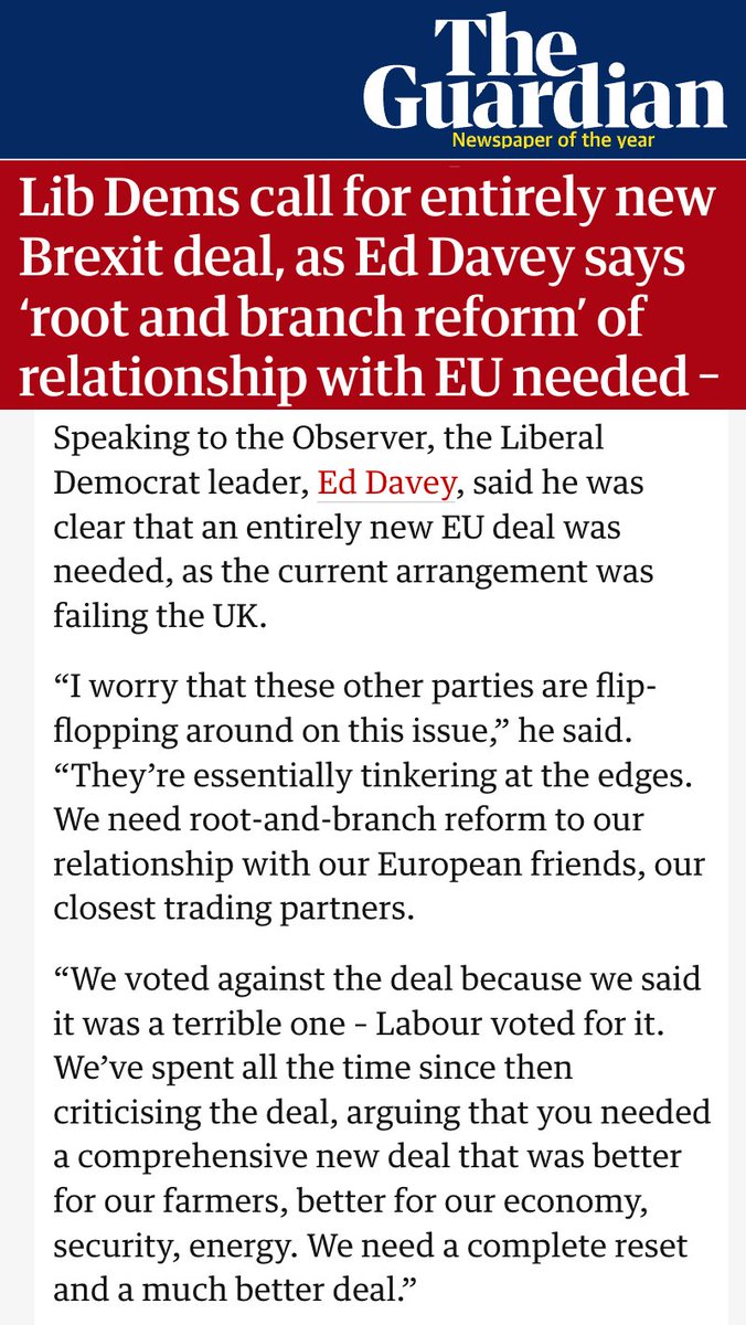 We need root-and-branch reform to our relationship with our European friends. 🇬🇧⬇️