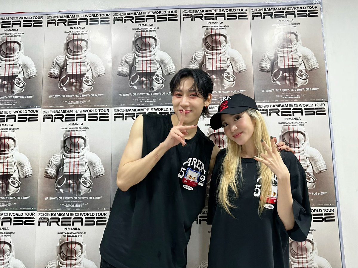 krungy21's tweet photo. Memories of #BamBam #AREA52 in #Manila #Philippines 🎊🎉🇵🇭 Congratulations for the successful show~!!!  🥳👏🏻👏🏻👏🏻 
BamBamXAghases = B.E.S.T 
Feat. DaraXDaralingsXBlackjacks 🎡💘 https://t.co/okcHeewHNW