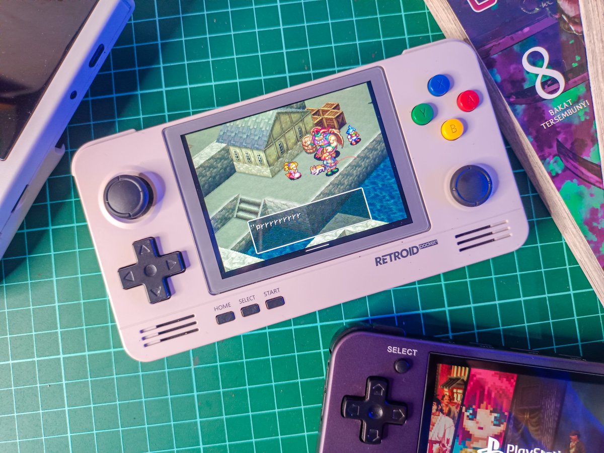 laterogamer's tweet photo. a catttttt 🐱
#breathoffireIII #retroidpocket2plus #PlayStation https://t.co/KrkbMSd35Q