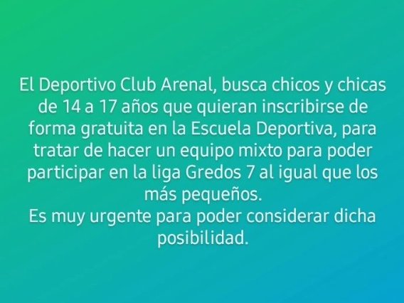 DeportivoClub Arenal (@deportivoarenal) on Twitter photo 