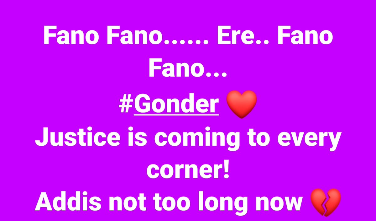 #justice4Amhara
#justice4Ethiopia loading
#AmharaGenocide will stop
#IAMFANO
#Gonder
#Amhara
#Ethiopia