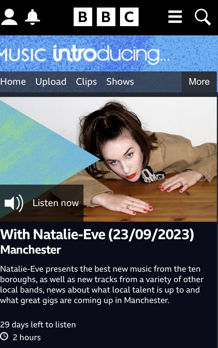 Thankyou @natalieeveradio ❤️ ‘The Faux Faux, honestly, that’s gonna be massive on @BBC6Music , I guarantee it. I think it’s one of the best things I’ve heard for a long long time.’ Listen again on @BBCSounds Follow Faith over @the_fauxfaux