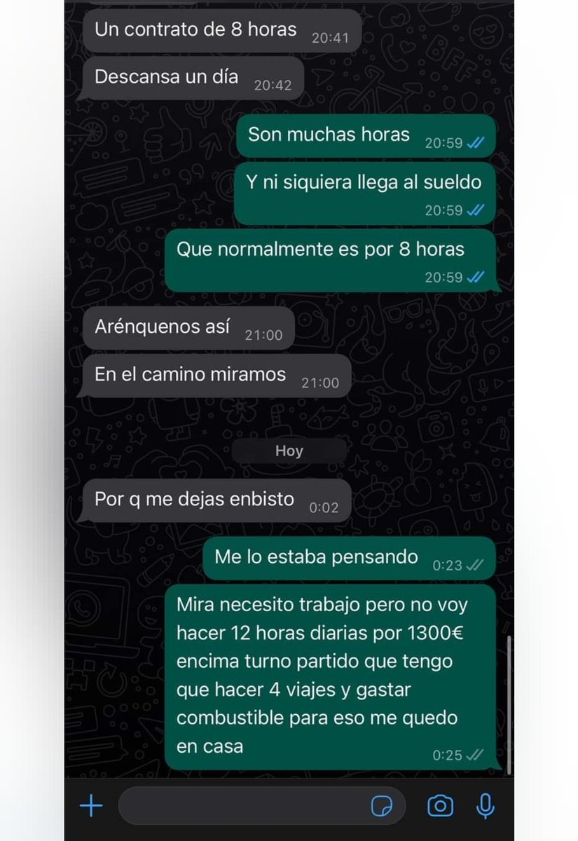 Pero es que somos unos vagos...