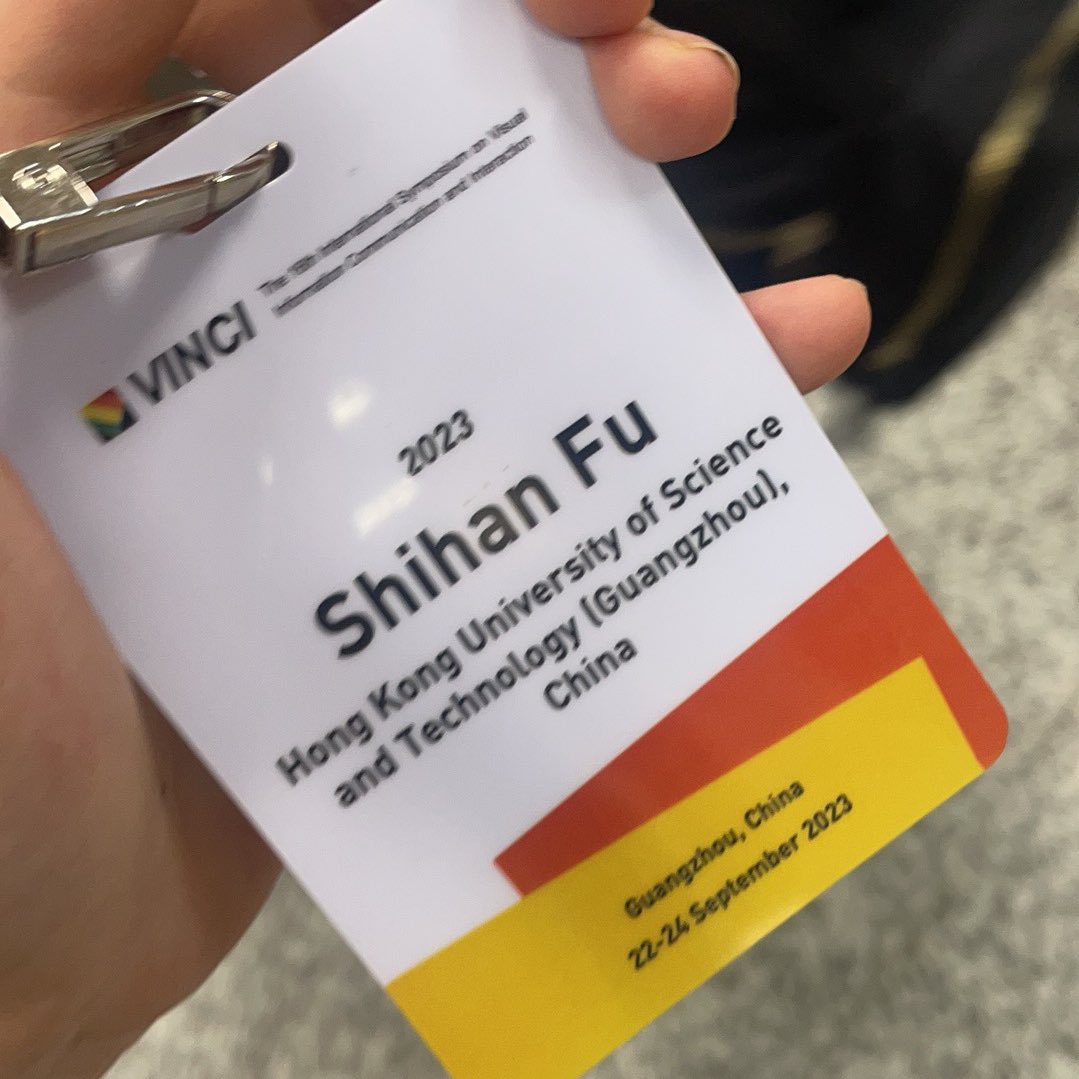 Shihan1420876's tweet image. I’m glad to share my paper on #VINCI2023!
Special thanks to Prof. Wei Zeng, quite a fascinating working experience with his encouragement and guidance!