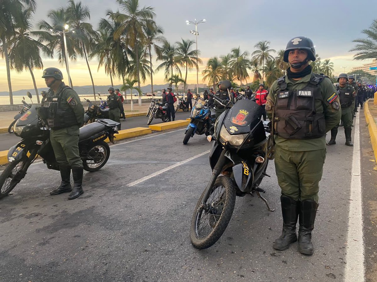 #23Sep se efectuó despliegue de Seguridad Ciudadana y Contención Activa en los municipios Simón Bolívar, Diego Bautista Urbaneja, Juan Antonio Sotillo y Guanta, con el propósito de garantizar la tranquilidad y paz de los anzoatiguenses