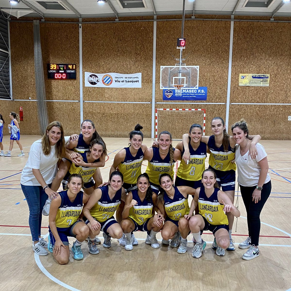 CBIPSI's tweet photo. 🏀SÈNIOR “A” FEMENÍ🏀

@cbsaps 3️⃣9️⃣
@CBIPSI 4️⃣1️⃣

👉Debut amb victòria de les nostres, que aconsegueixen capgirar el marcador a l’últim quart‼️

#2aCatFem
We💙🏀 https://t.co/vGTYqBAk1P