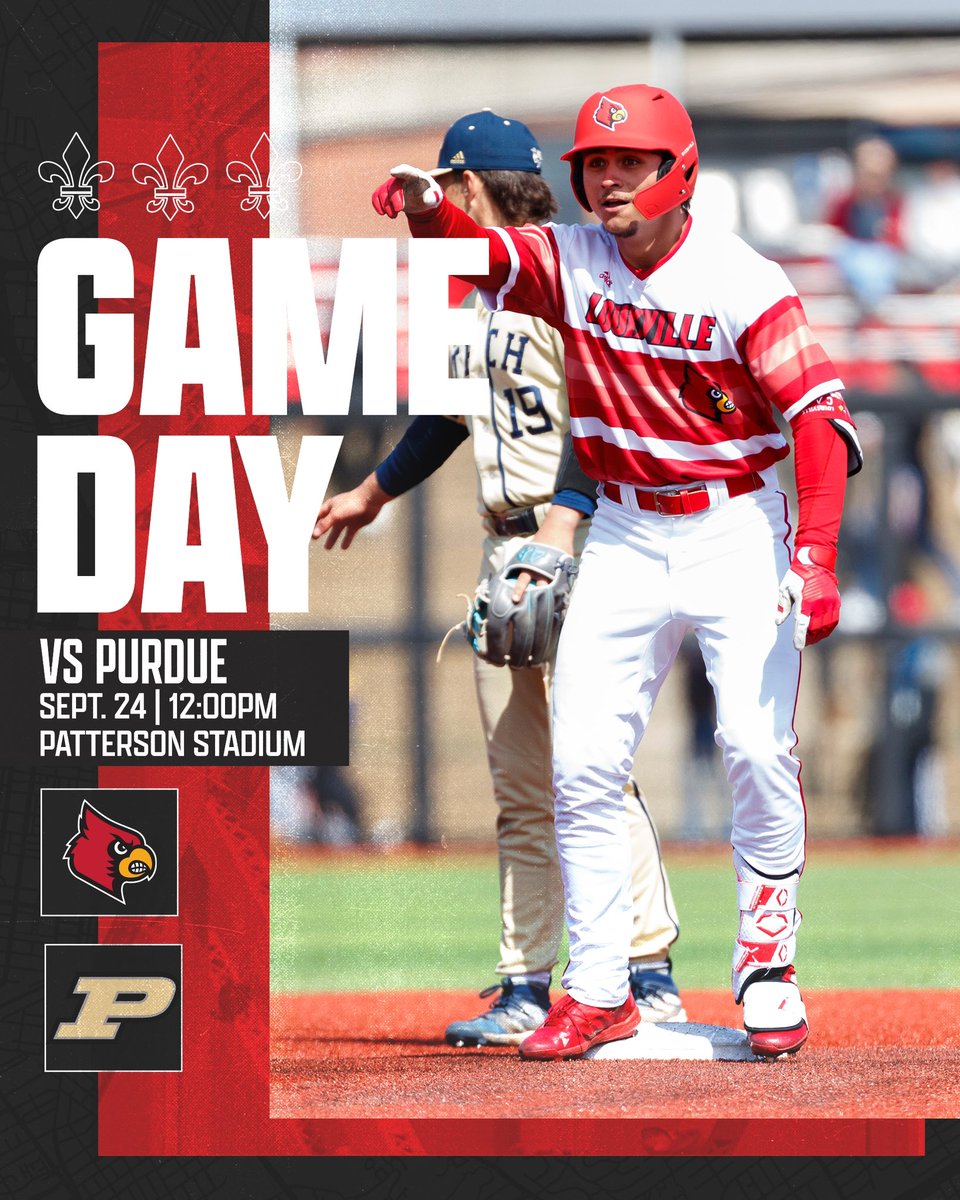 LouisvilleBSB's tweet image. See you at the ballpark.

⏰ 12:00 PM
🎟️ FREE
🏟️ Patterson Stadium
📻 @939TheVille 

No concessions today, so bring your own food and drink. 

#GoCards