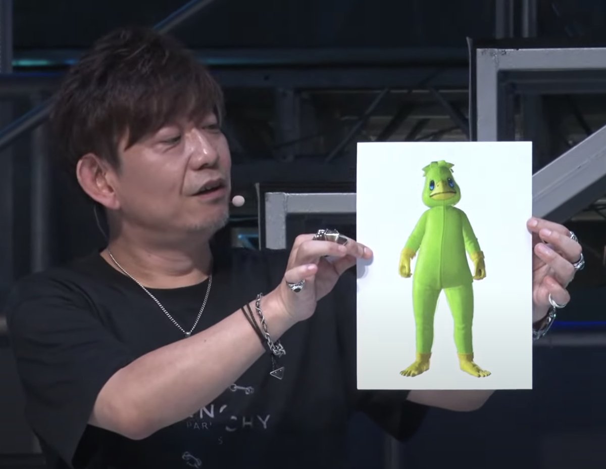 カッパきたっ
すばらしいデザイン…
早朝から涙するｗｗｗ
吉Ｐ、開発のみなさん、ありがとうございます。
一生の宝にしますｗ

#FF14 #スクウェア開発室 #sakaGUCCI