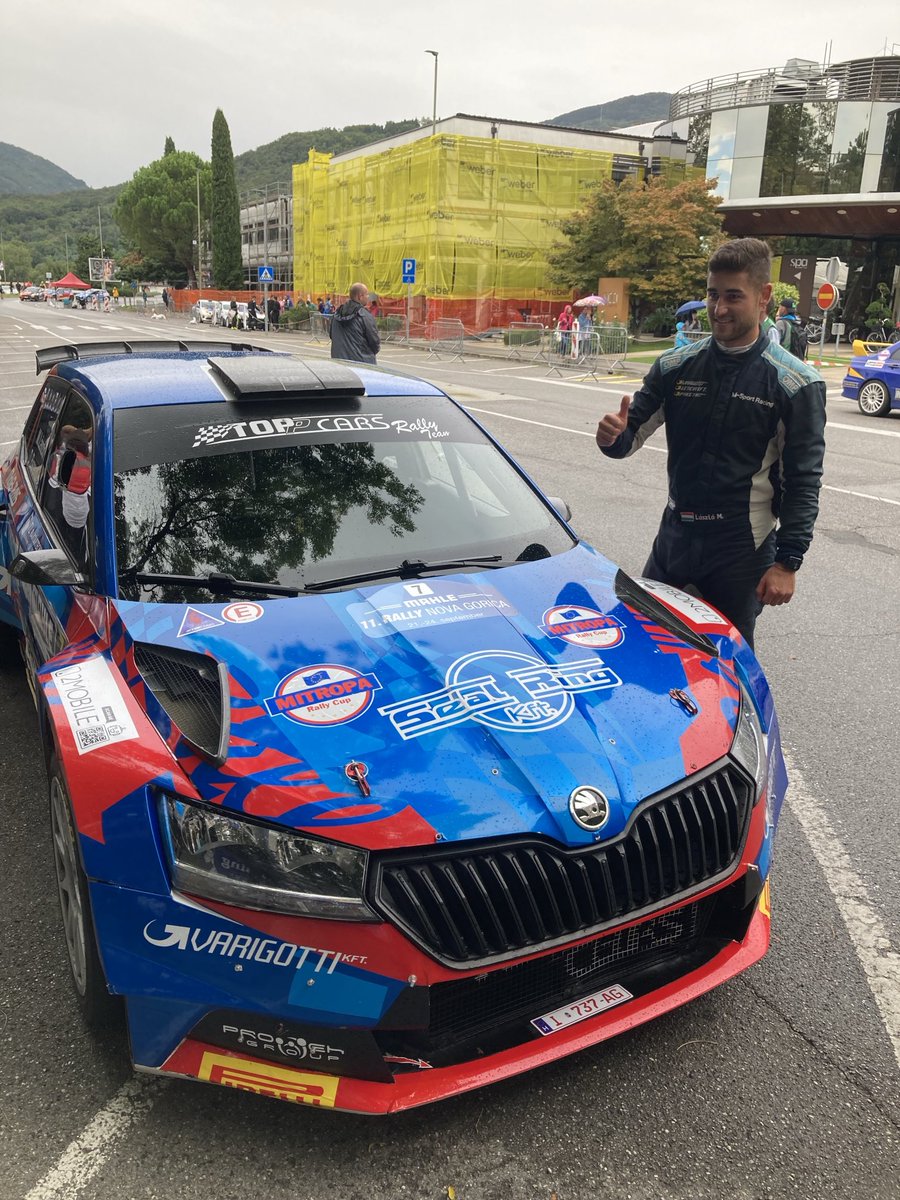 Zmagovalec 11. relija Nova Gorica, madžarski dirkač Martin Laszlo! Med Slovenci najvišje Marko Grossi na 8.mestu. ⁦<a href="/Val202/">Val 202</a>⁩