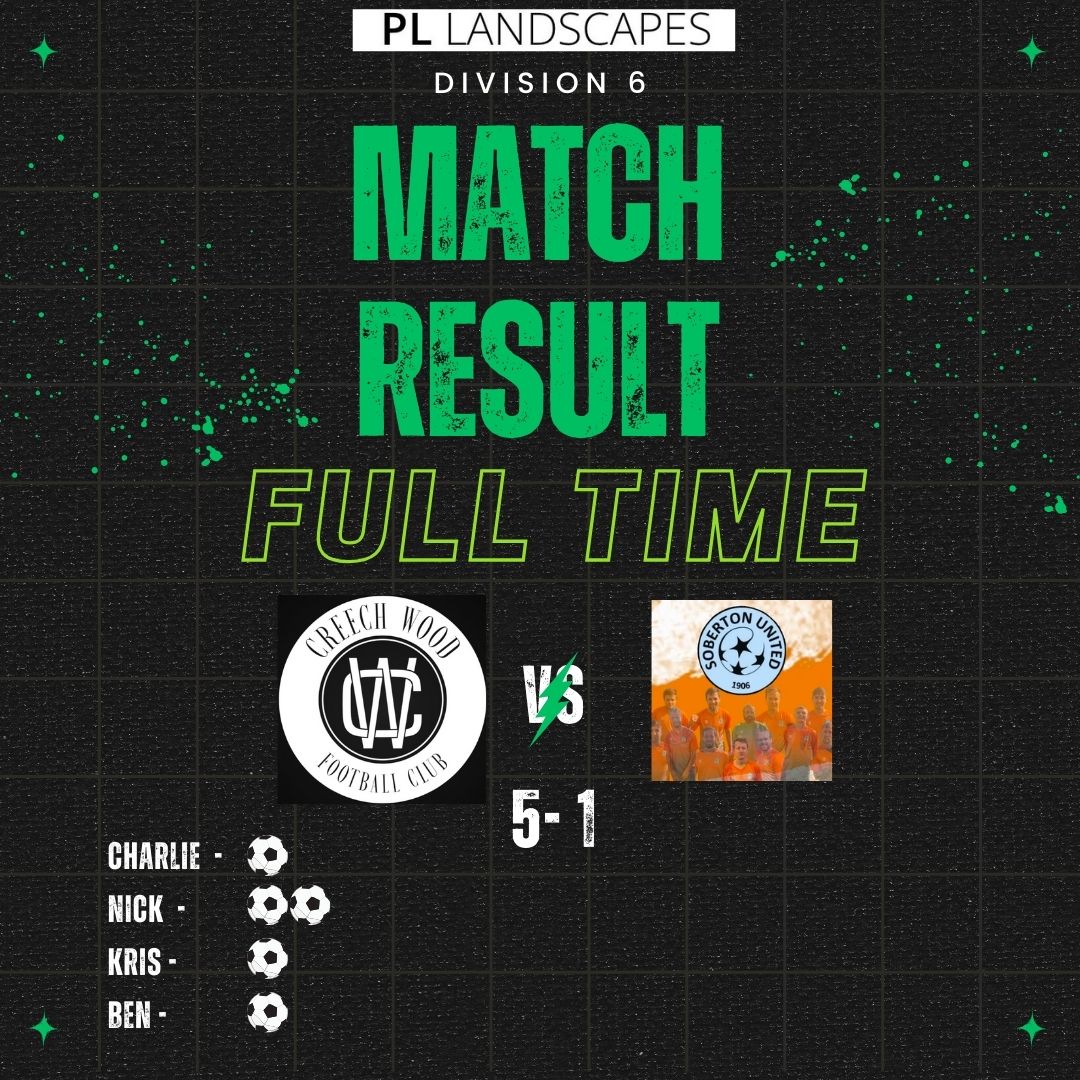 In an intense and competitive matchup, our team emerged victorious with a hard-earned 5-1 win against Soberton. The match showcased the determination, teamwork, and skill of our players as they battled through a challenging encounter. 

<a href="/Pompey_Football/">Portsmouth Football</a>
<a href="/the_portsmouth/">The City Of Portsmouth sunday League</a>