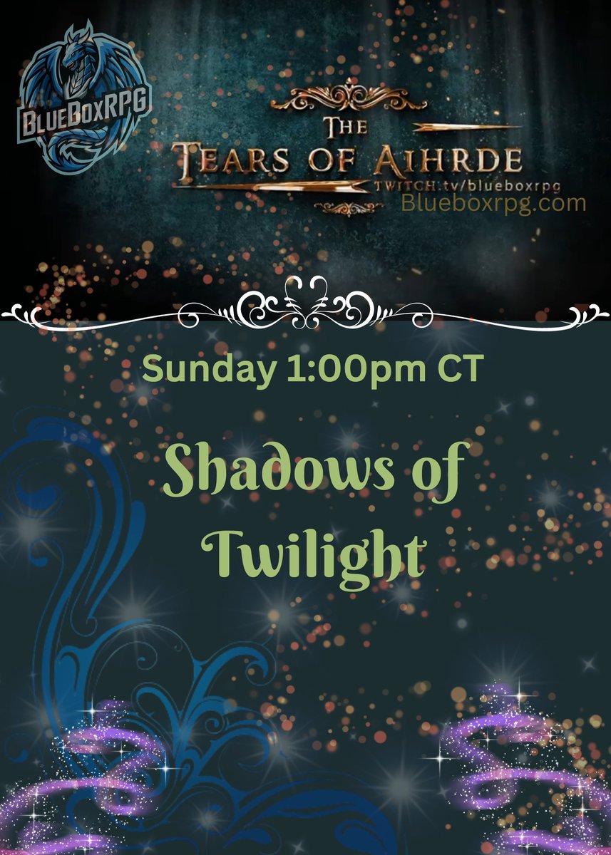 Join us today at 1:00pm CT for a very special 1 year anniversary Cosplay edition! The 'Rats  move deeper into the Twilight Woods after an intense battle and a rejection of blood bonding Click and Daisy. As the Woods hug tighter around them what will they encounter? What follows