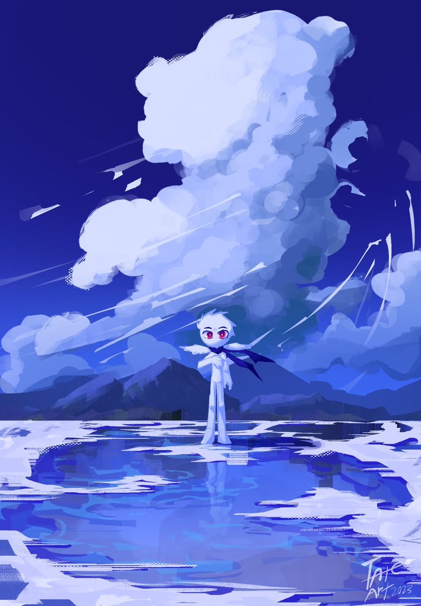 funny fanart for @SheepSkies ! I love ur characters
#stickman 
#stickmanoc 
#火柴人 
#digitalart