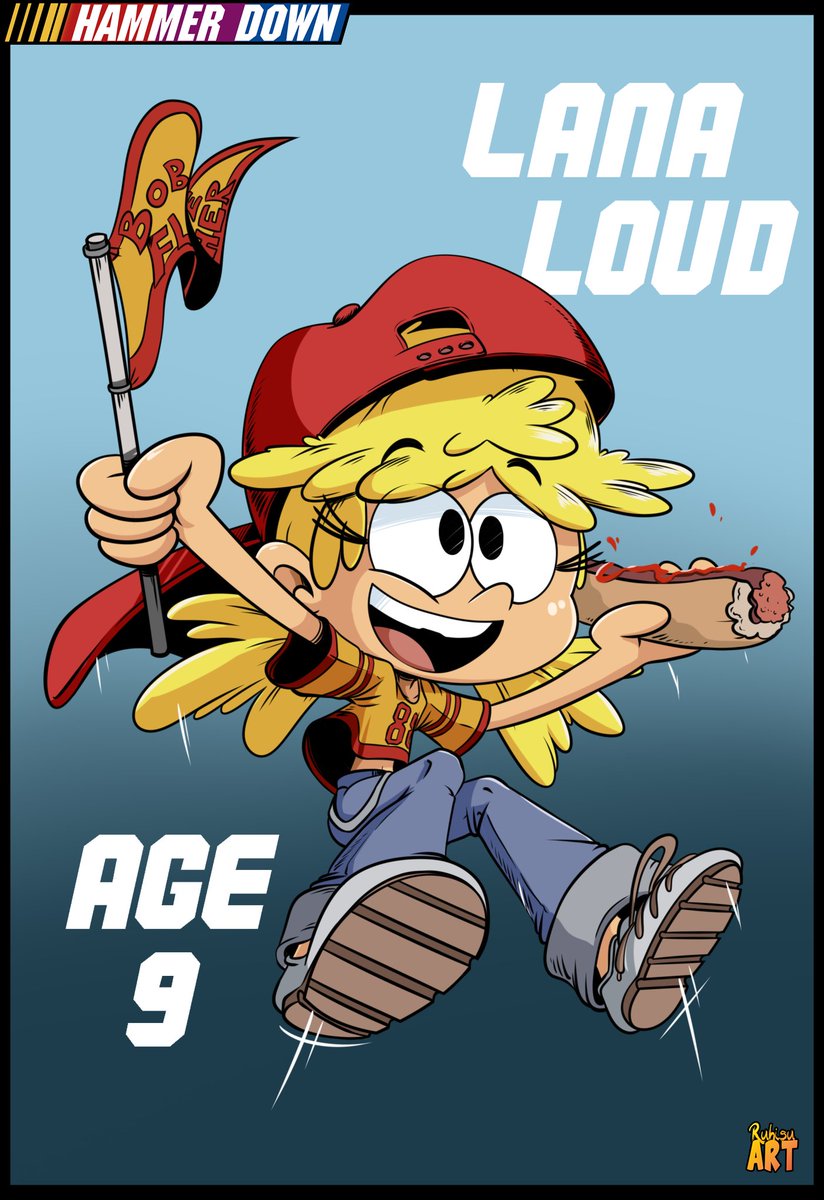 And here is
Lana Loud Overhauled

#TheLoudHouse #TheLoudHousefanart #LanaLoud #CartoonARt #Nickelodeon #RuhisuART