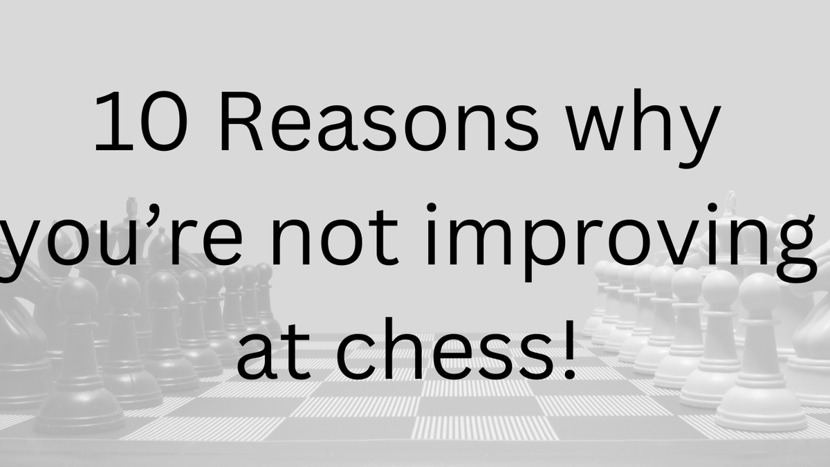 TMMchess64's tweet photo. Upcoming chess players out there, this blog is for you. Have you felt that I practice chess but still I'm going nowhere? Not improving as I expected? Then this is for you, 10 reasons why you're not improving at chess!
https://t.co/pHyFddbFDK

#chess #chesspunks #themindfulmoves https://t.co/J3TUANOCeP