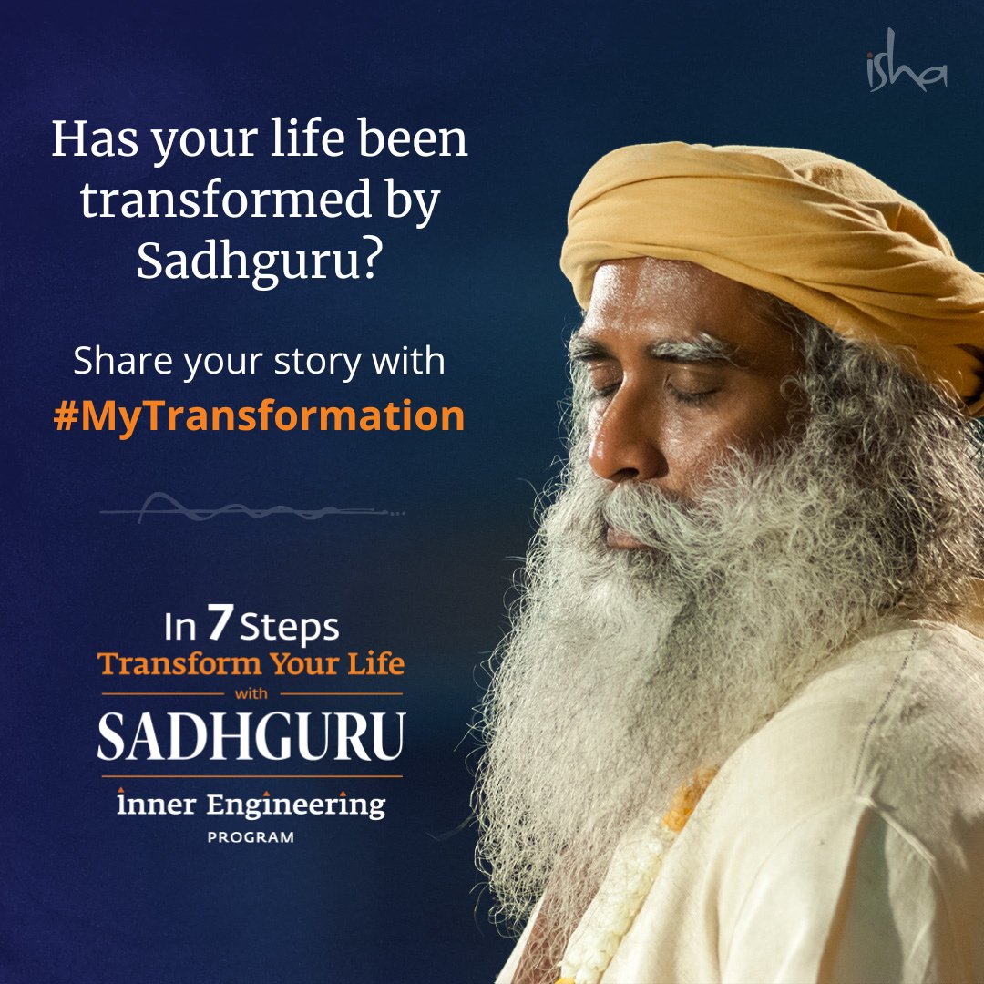 Isha Foundation tweet media