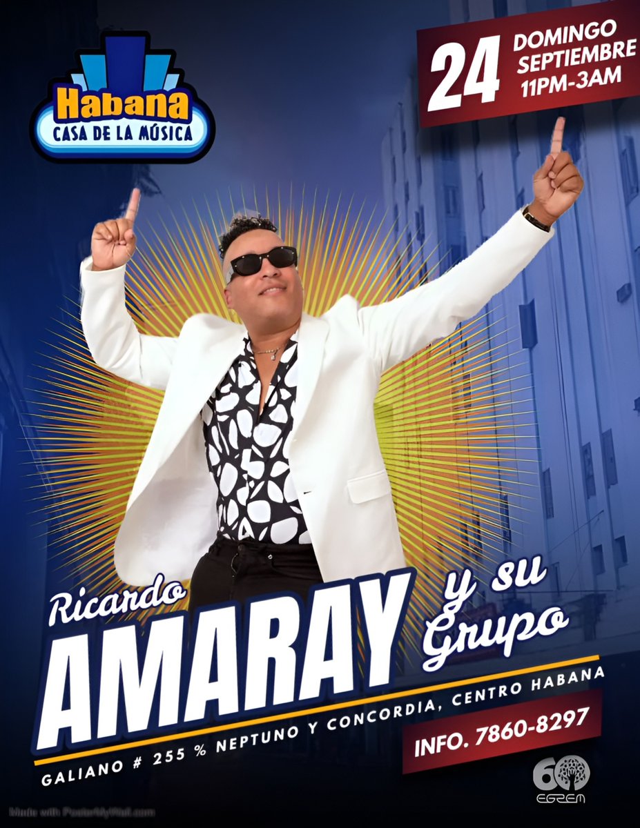 ksamusicahabana's tweet photo. 🔎Buscando la mejor opción musical para tu noche de domingo❓
En Galiano la encontrarás 👉 #AMARAY 👏💯 y su Grupo en concierto 🎼🇨🇺
💢No dudes en venir, el resultado será tu satisfacción garantizada 👌
GALIANO INVITA‼️
#enelcorazóndelahabana❤️ https://t.co/iPk7TvOr0j