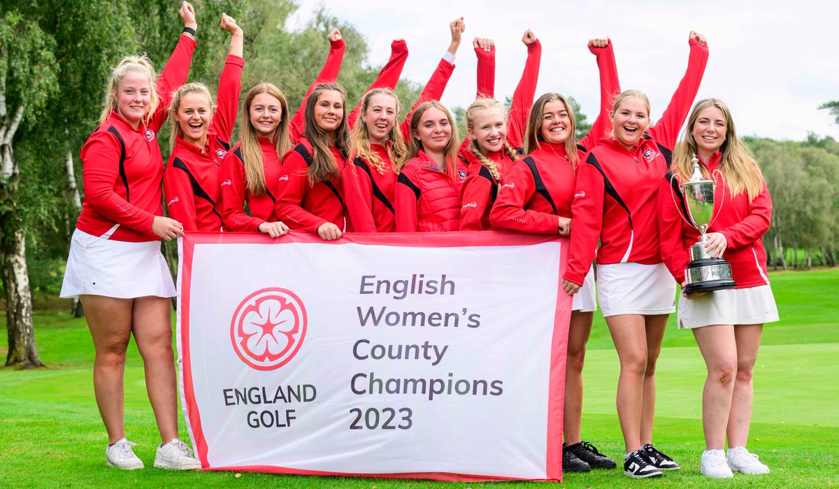 EnglandGolf's tweet photo. 🏆 5 WINS FROM 5 GAMES!

Buckinghamshire sealed a 100% record at the Women's County Finals!

Eagles, chip-ins, comebacks - read all about the final day of action at https://t.co/J71RdPqwyJ

Buckinghamshire 4 - 1 Sussex
Lincolnshire 4 - 1 Dorset
Yorkshire 3.5 - 1.5 Essex

#RespectInGolf #TogetherInGolf