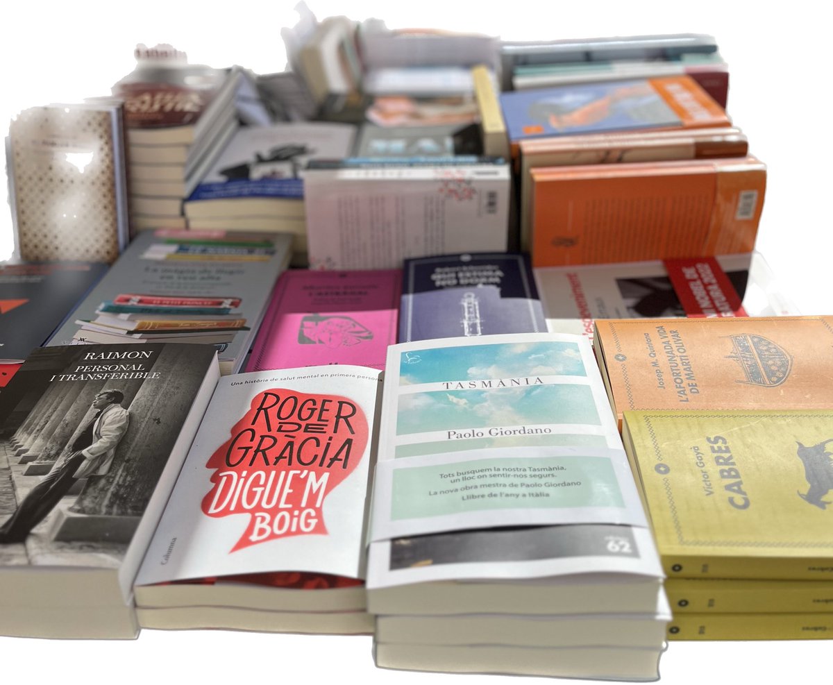 Encara podeu venir a disfrutar de les novetats a la #setmanadelllibreencatalà