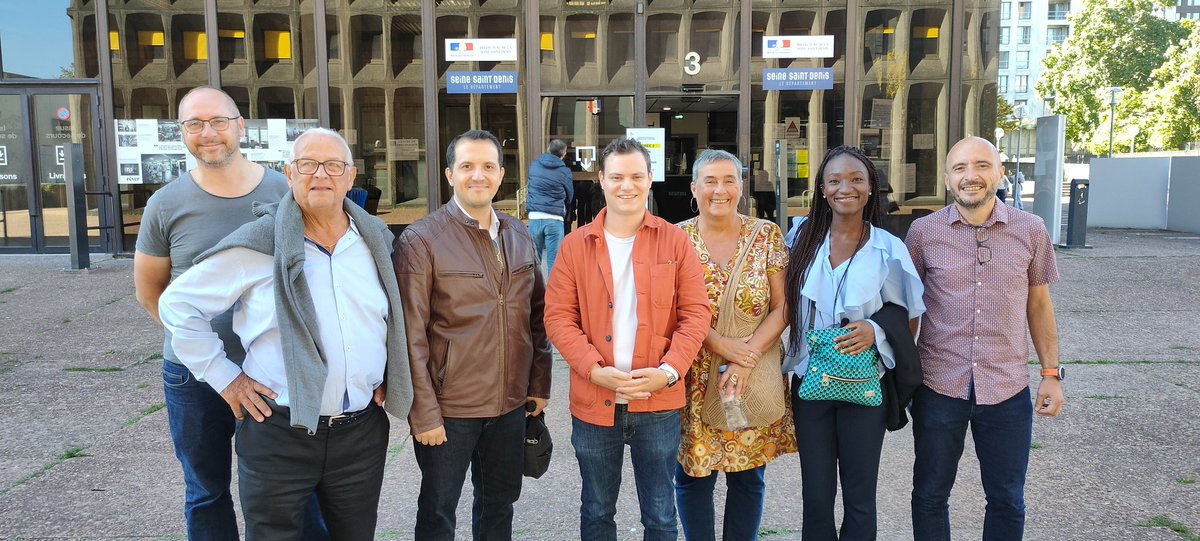 🗳️ Nos grands électeurs se sont rendus en préfecture pour voter aux élections #sénatoriales.

📢 L'occasion d'exprimer notre voix pour une meilleure représentation parlementaire de la #SeineSaintDenis au sein de la chambre haute.

#Senatoriales2023 #rosnysousbois