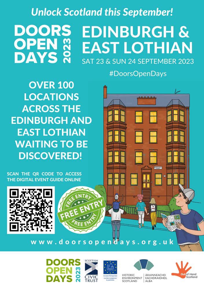 Looking for something to do today? We have venues throwing opening their doors this weekend for Edinburgh and East Lothian #DoorsOpenDays you can find our programme online doorsopendays.org.uk OR our digital guide here sites.google.com/view/edinburgh…