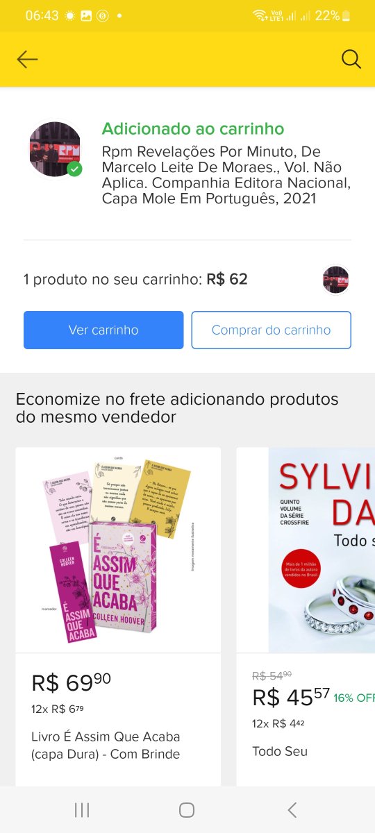 ane_penapolis's tweet photo. @felipeneto Quero esse livro pois sou fã da banda RPM https://t.co/PKI7bFA8LY
