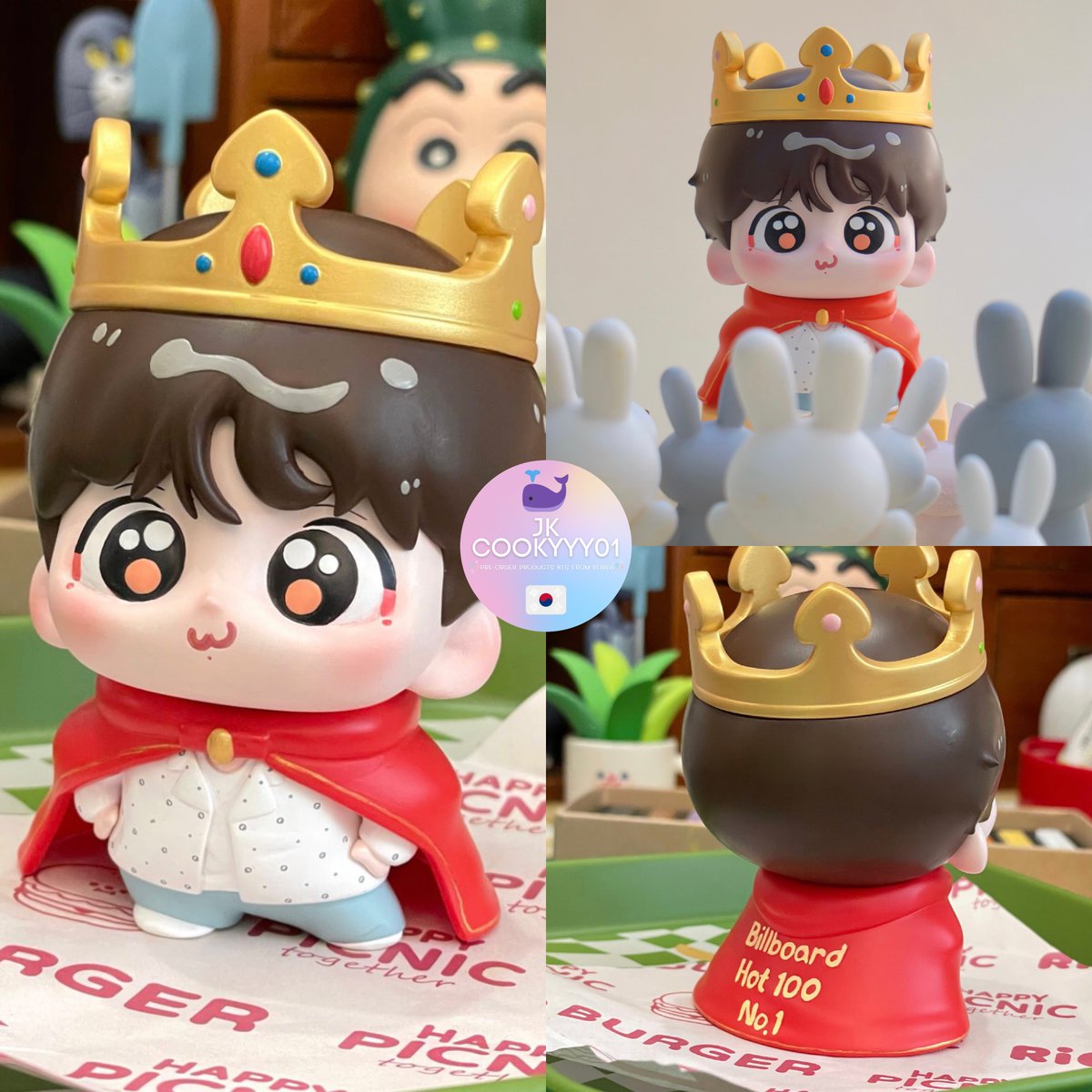 JK_cookyyy01's tweet photo. 🐰ฟิกเกอร์จองกุก Solo Jk is coming🐰
♡ เก็บ 2 รอบ 
♡ รอบ 1 ค่า ฟิกเกอร์ ตัวละ 270฿
♡ รอบ 2 ค่าส่งกลับไทย+ภาษี+ค่าบั้ม 
♡ รับแค่ 30 ตัว
🚚EMS 50฿ ต่อไป +10฿
🩵สั่งซื้อ ทัก LINE ร้าน ส่งฟอร์มในแชท LINE ค่ะ
#ตลาดนัดบังทัน #การ์ดจองกุก #ตลาดนัดรถไฟบังทัน #Jungkook #Jungkook_3D https://t.co/R8eNdrI5iC