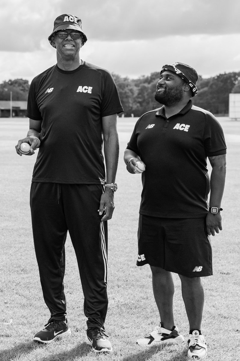 Partnership Update - It was our pleasure to host the @AceProgramme at school in August for their week long residential training camp. Amongst the coaching staff was legendary @windiescricket fast bowler @CuddyWalsh who can be seen turning his arm over at Chesham Road #TeamBerko