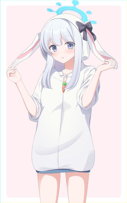 うさぎパーカーミヤコ#ブルアカ #BlueArchive 