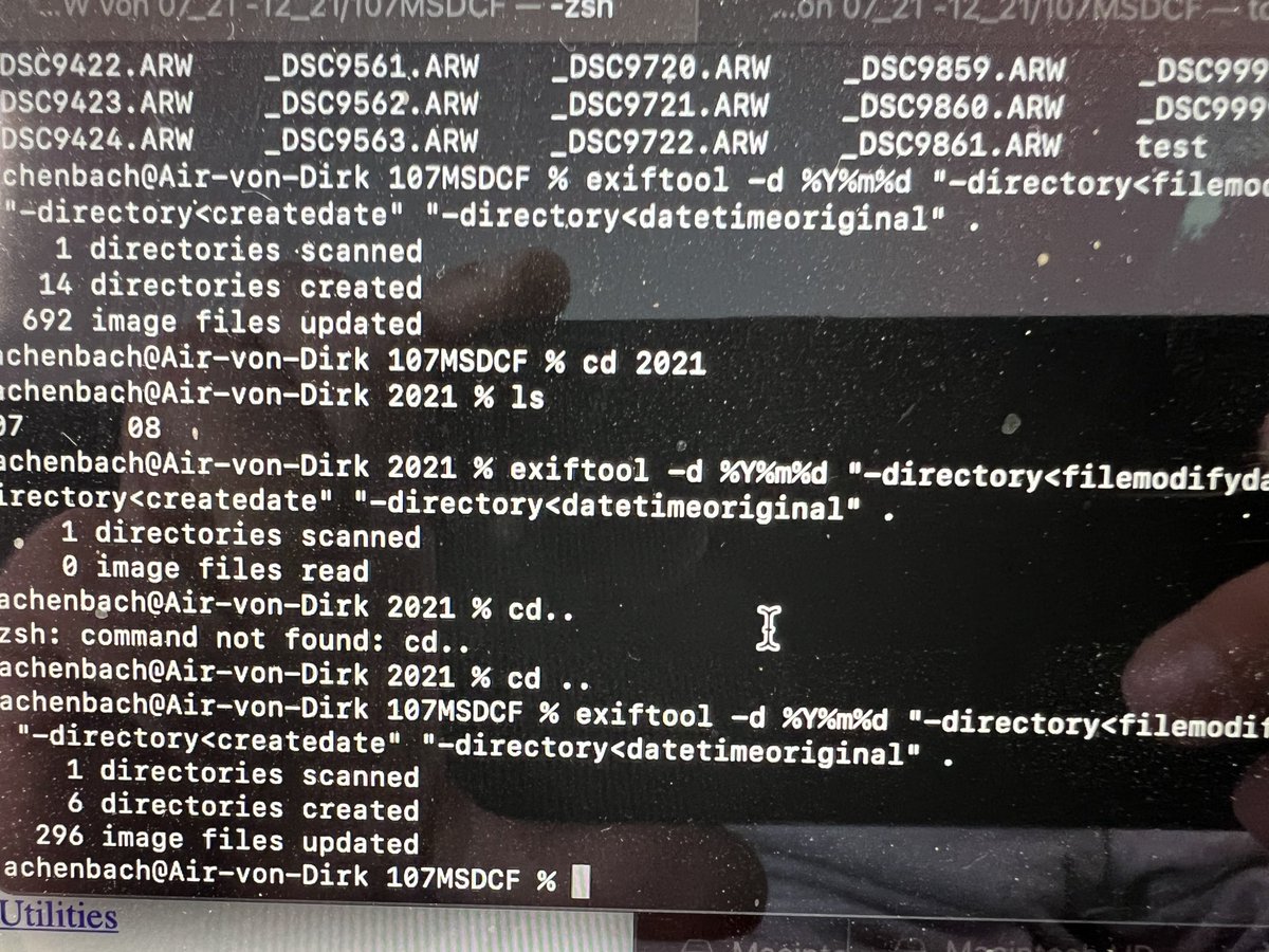 lordasbach's tweet image. Jetzt was für Foto Nerds #exiftool ist dein Freund wenn du Fotos in Ordner umsortieren willst