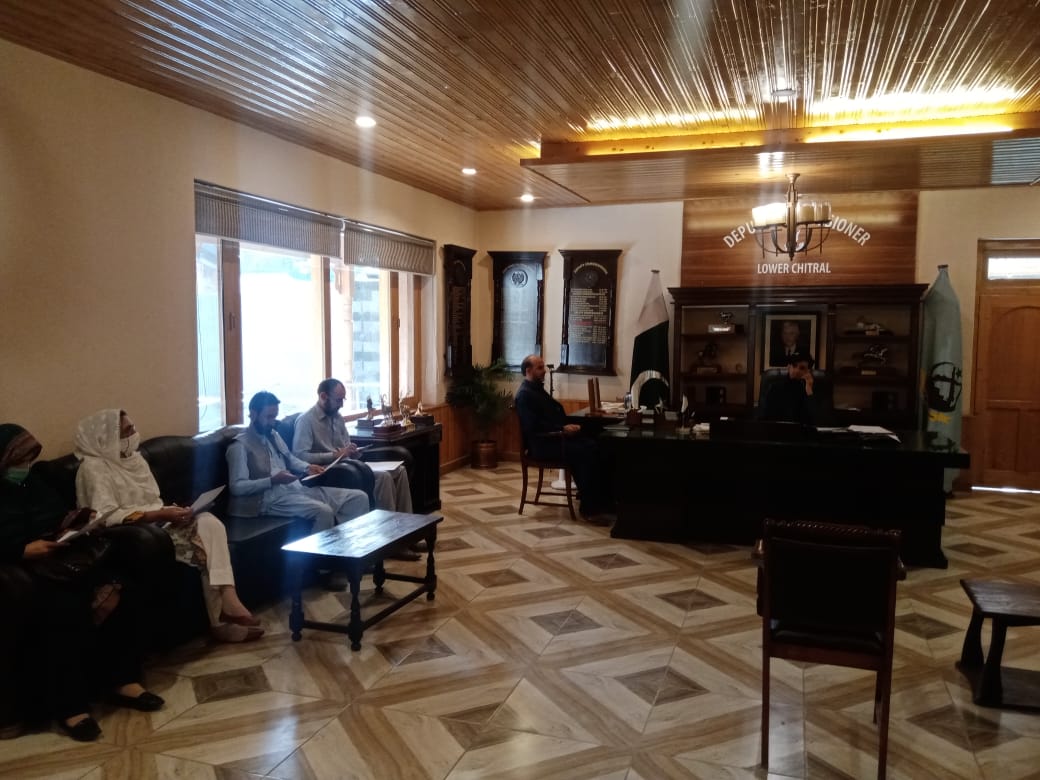 Discussion on development plan of Chitral