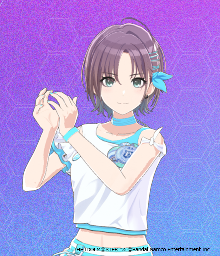 浅倉透 「好きでつながる生配信、公式の浅倉スクショだけでじゃんけん「グー」「チョキ」「ポロ」|デビルアクマ/SSF06エ46のイラスト