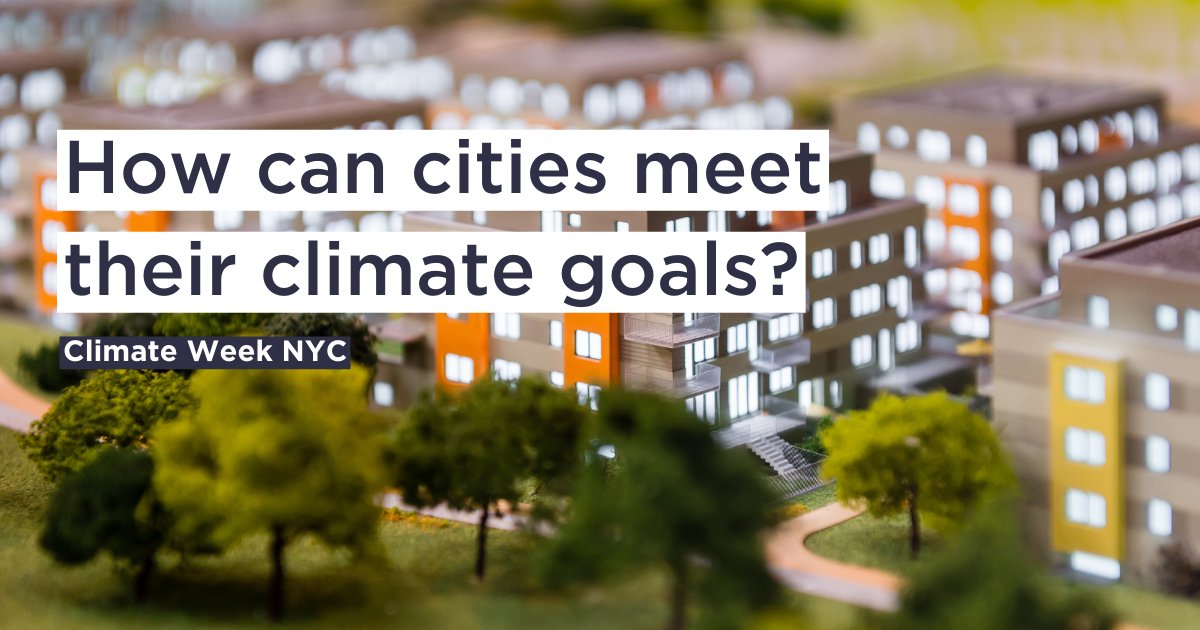 The #circulareconomy can help #cities meet their #climate goals and create thriving places to live — but policymakers need tools to apply it. Watch The Circular Economy Show, with @ICLEI, @circleeconomy & @MetabolicHQ to learn more: links.emf.org/3PRjuXZ

#ClimateWeekNYC