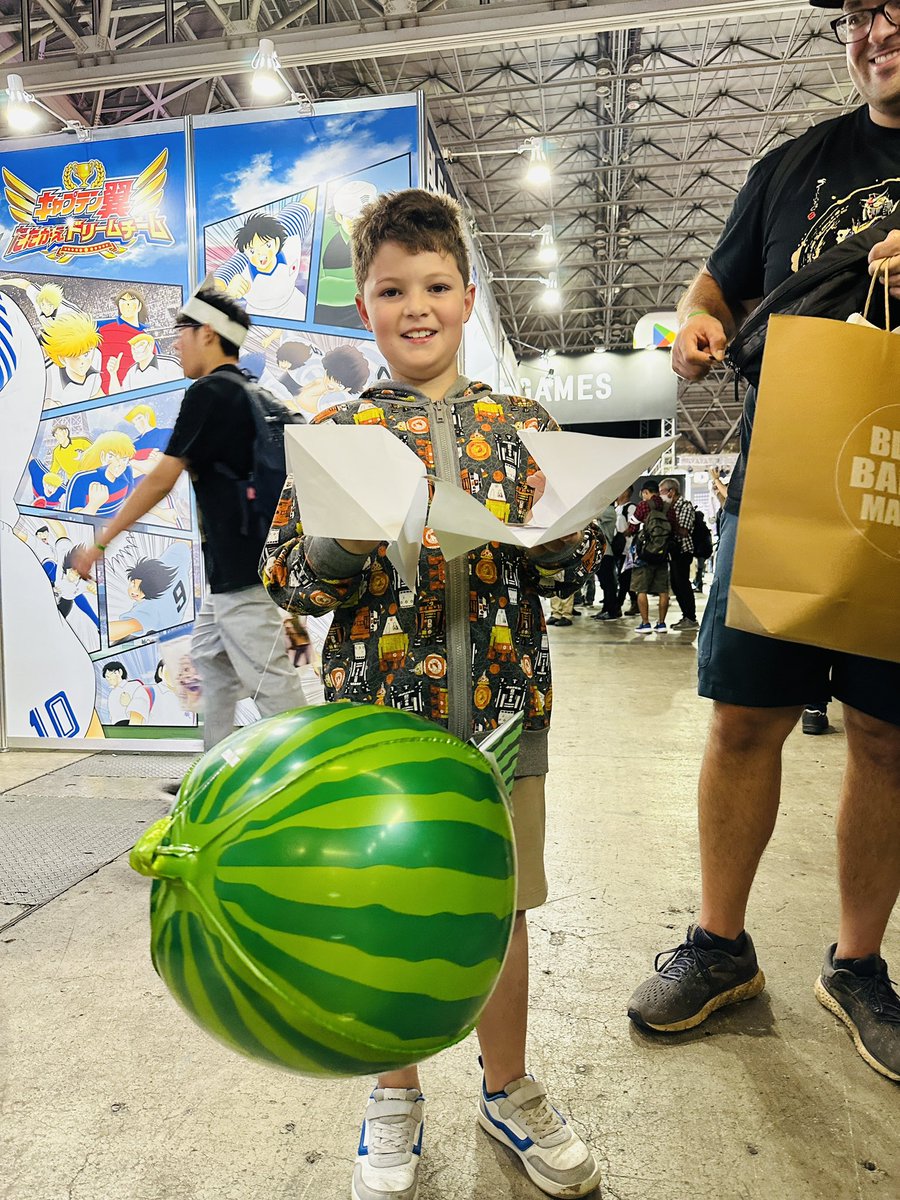 TGS2023、おかげさまで終了🎉 
福袋を楽しんでくれて、ありがとう！
スイカ豚と『エンドレスロード：Reborn』で待ってるよ！
QRコードスキャンでゲームDL🎮 
応援感謝🙌 #TGS2023 #エンドレスロードReborn #スイカ豚