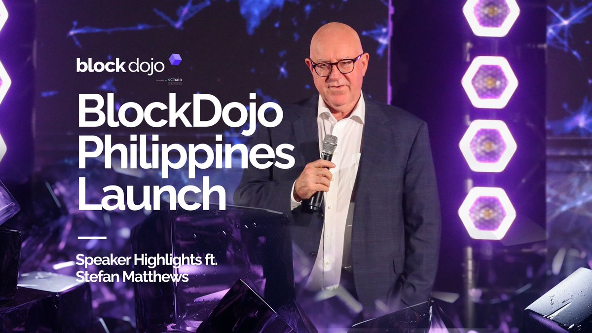 Stefan Matthews [@TurkeyChop], Co-Founder & Chairman at @nChainGlobal, made an inspiring announcement during the #BlockDojoPhilippines Launch, shedding light on the incredible potential of our newly established incubator in the Philippines. During a private discussion with his