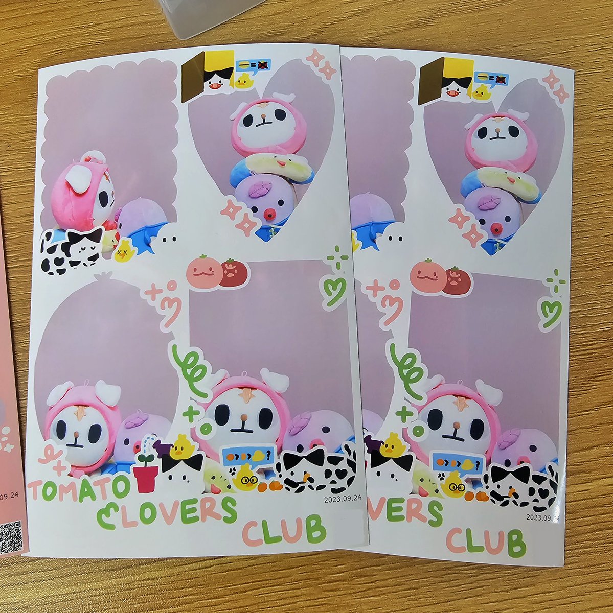 짱마토즈 네컷 사진 찍고 왔습니다🍅🍅🍅🍅
올해는 탄콩이 튭튭이를 뺏어입은(!) 랑모형아 컨셉이에요
예쁜 이벤트 열어주셔서 감사합니다💕

#TOMATOLOVERSCLUB
#영원히_우리_토마토즈_해