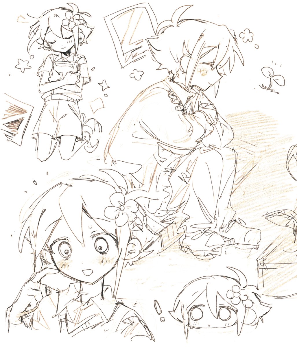 #OMORIFANART
落書き詰め