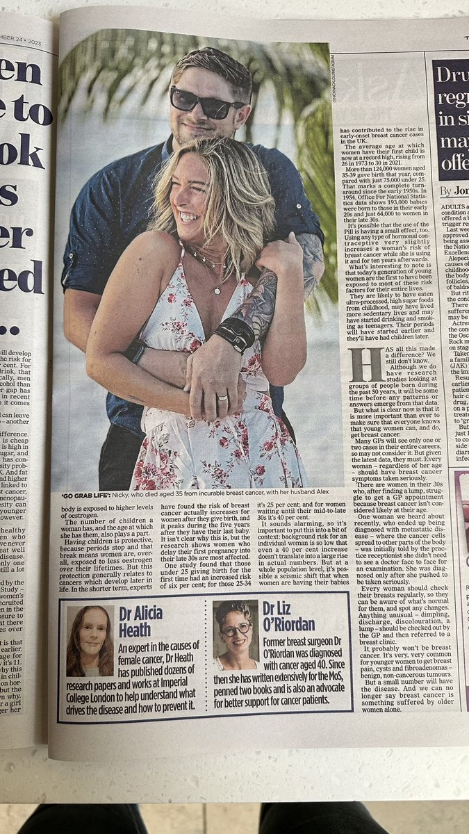 Dr Liz O'Riordan tweet media