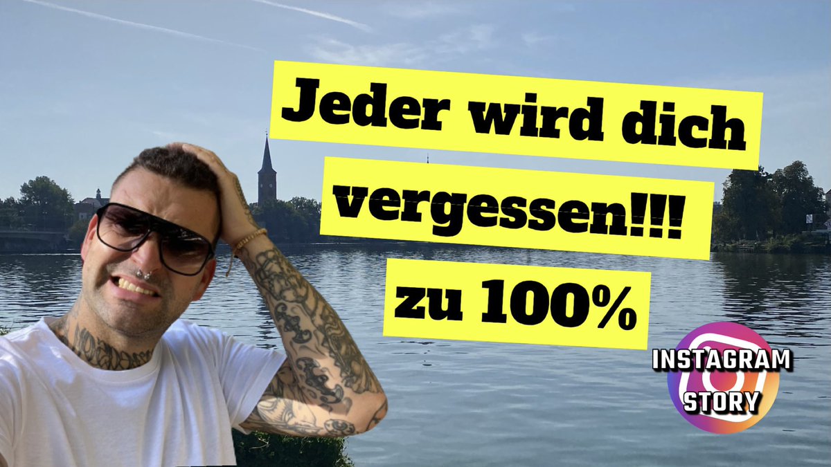 kopfundzahl's tweet photo. Jeder wird dich vergessen!!! Zu 100%
#instagram #YouTube 

📍 https://t.co/sAt68MEqrM https://t.co/IJdKDWYCVd