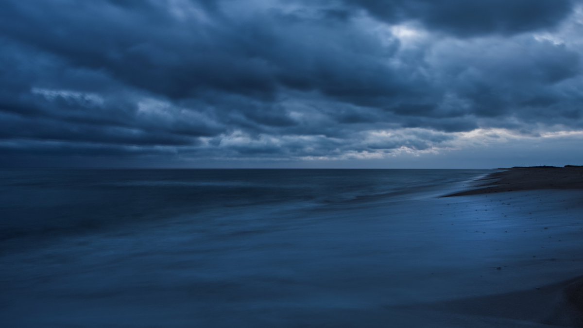 Cape Cod National Seashore serenaded by rain’s melody.