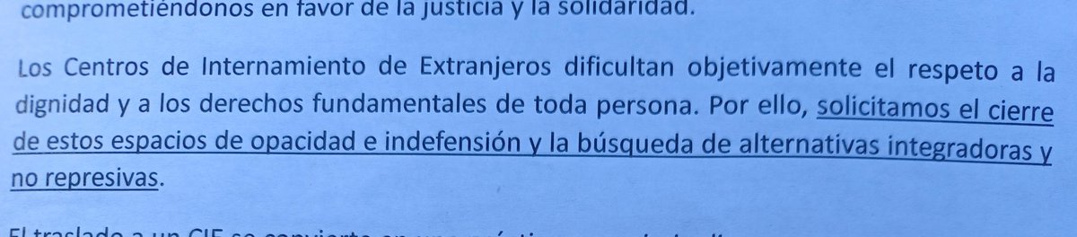 Una mujer detenida en una parada de autobús cuando iba a buscar a su hija al colegio. Fue un viernes hasta el lunes no pudo hablar con ella. Si las leyes permiten esto son injustas y hay que cambiarlas. Si como sociedad permitimos esto habremos perdido la humanidad #CiesNo
