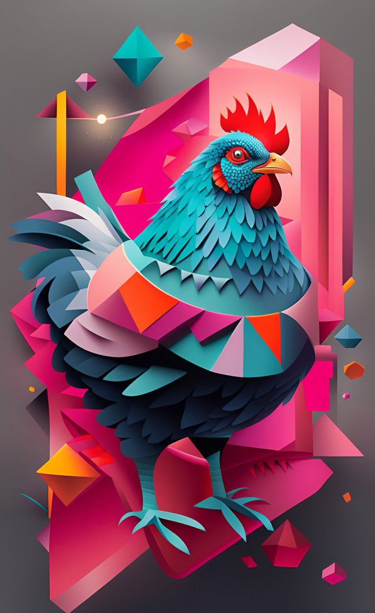 Chicken

#AIart #aiartcommunity #AIArtwork #Digitalart #Sunday #Sundayvibes #Sundaythoughts #Sundaymorning #Sundayfeeling #Goodsunday #Sundayevening #etsy #weekend #Sundayfunday #Sundayafternoon #Sundayevening #illustration #picture #artsy #beautiful #creative #graphic