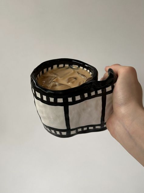 film ceramic mug