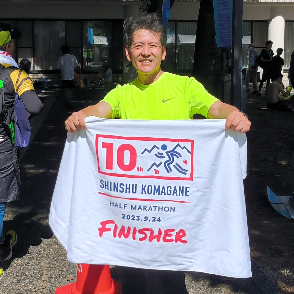 enokisann's tweet photo. 駒ヶ根ハーフマラソン完走〜👍 https://t.co/l6gw7FIF01
