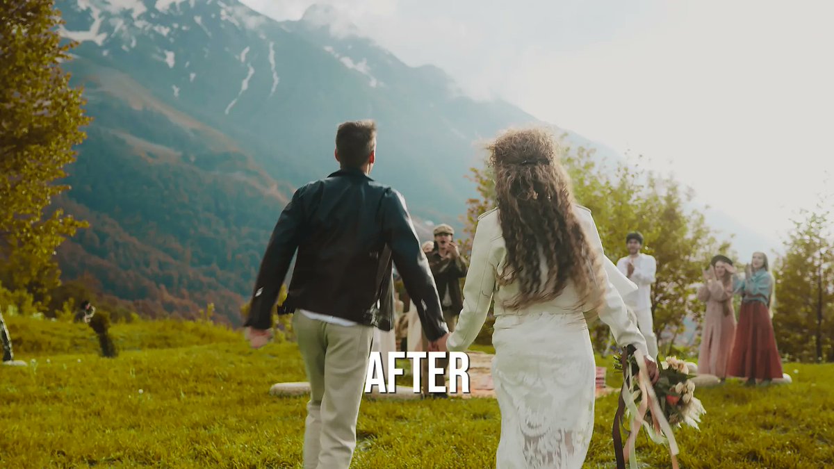 PureSoulWedding's tweet image. If we color grade the footages this is what it will look like!!
 #weddingvideography #weddingedit #wedding