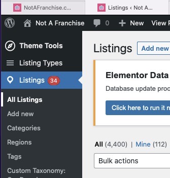 iWillWander's tweet photo. So many new listings added every day to my small business web app https://t.co/Sb57vbiRaC that I may have to hire someone to administrate them all. #traction #lifeisgood #winning #smallbusiness #seo #marketing #onlinemarketing #webseo https://t.co/b2NhO7MCye