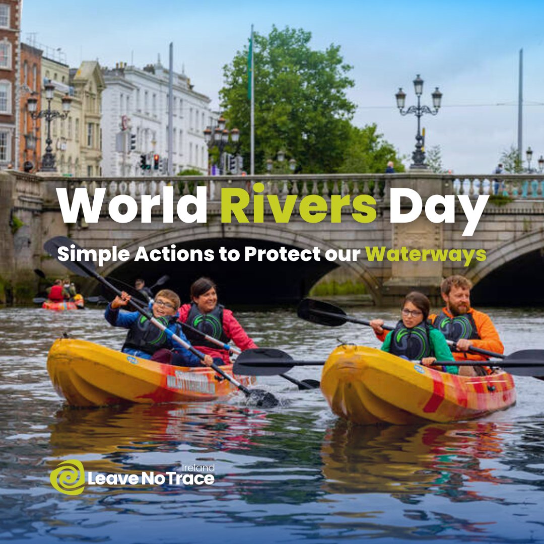 LeaveNoTraceIrl's tweet photo. #WorldRiversDay is a celebration of the world’s waterways! Our #SimpleAction today is to take part in @theriverstrust #BigRiverWatch!
Download their app to help build a picture of river health across Ireland and the UK 💙
Learn more & get involved!
https://t.co/HHFA5runM7 https://t.co/e0cM9iEsmW