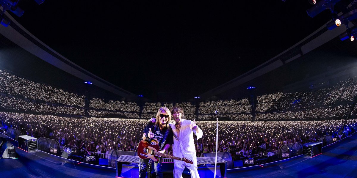 B’z LIVE-GYM Pleasure 2023 -STARS- at YANMAR STADIUM NAGAI

THANK YOU!!

#Bz
#Bz35th
#Pleasure2023
#STARS
#ヤンマースタジアム長居