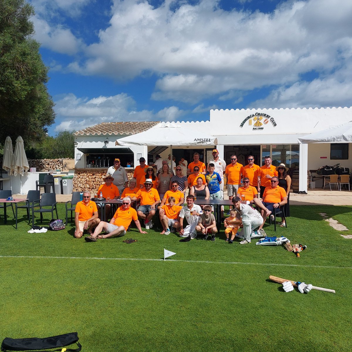 SATURDAY RESULT: (40 overs)

Constantine CC: 304-8
S. Killowen 112, G. Griffiths 95, D. Griffiths 57
D. Sullivan 4-80

Menorca: 284-6
J. Hagger 90,  D. Sullivan 63, A.Lavin 53, T. Cotton 40

A fantastic game ends in a narrow defeat

menorca.play-cricket.com/website/result…

#CricketTwitter